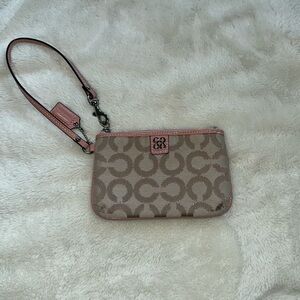 Vintage Coach Wristlet